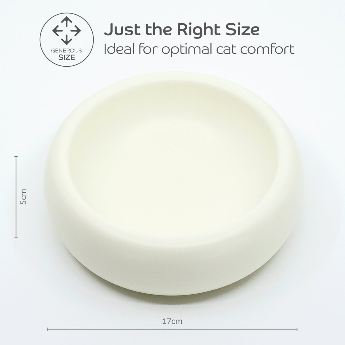 Ceramic Dining Bowl - Pryde Pets | prydepets.com