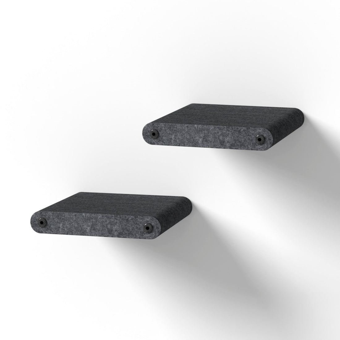 Charcoal 2 x Short Step Cat Climbers - Pryde Pets | prydepets.com