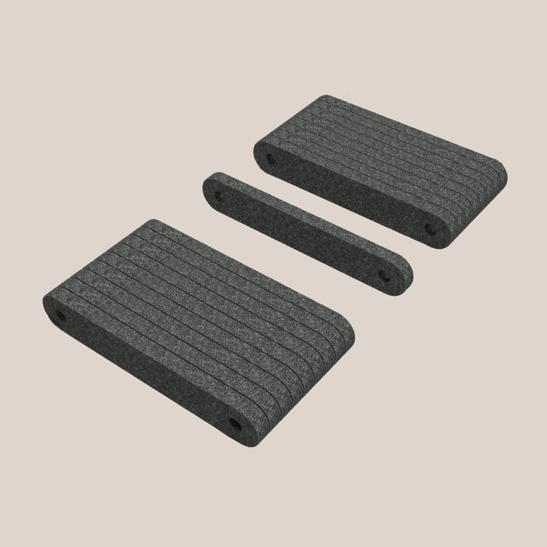 Replacement Charcoal Felt Slices for Short Cat Climber - Pryde Pets | prydepets.com
