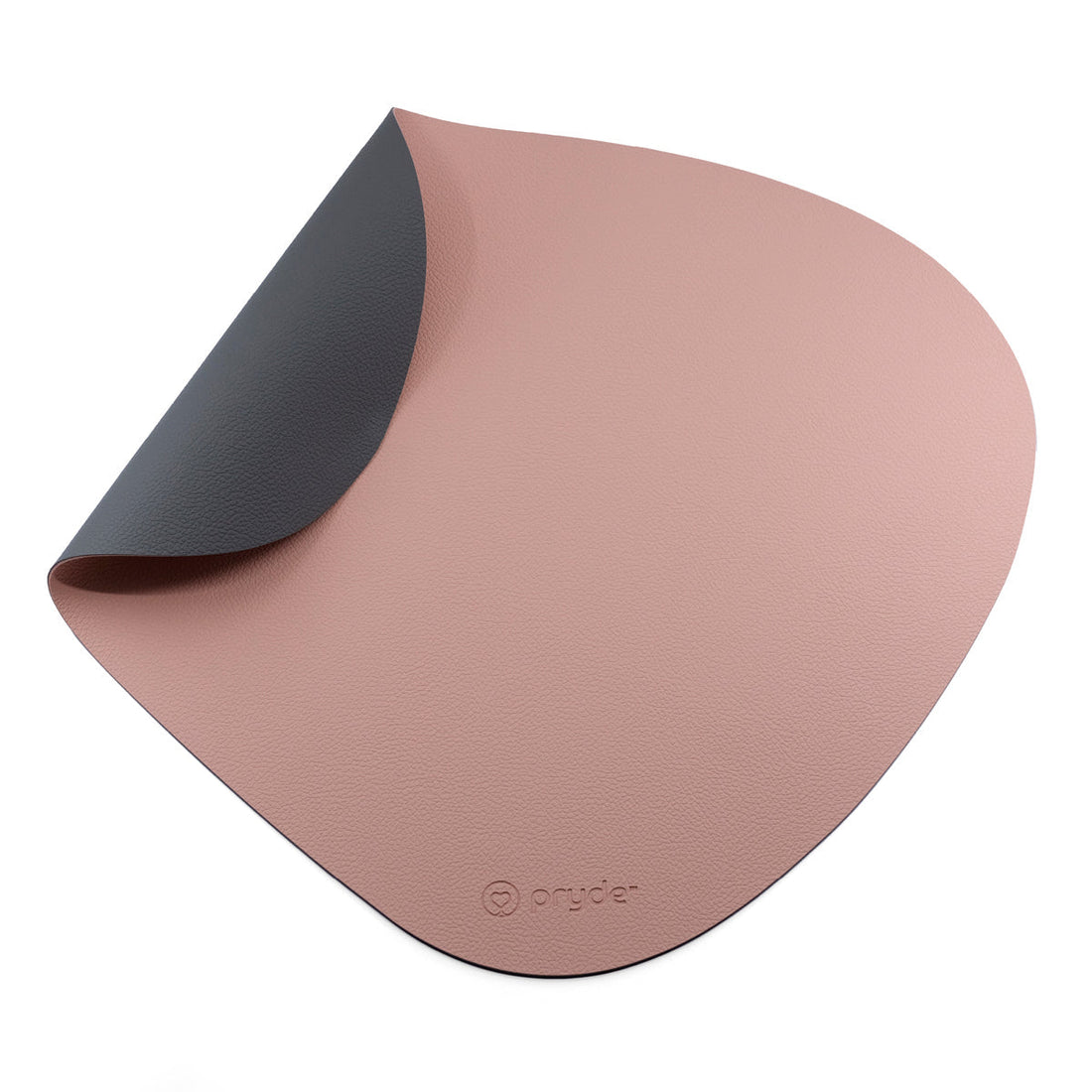 Reversible Cat Dining Mat - Blush/Charcoal - Pryde Pets | prydepets.com